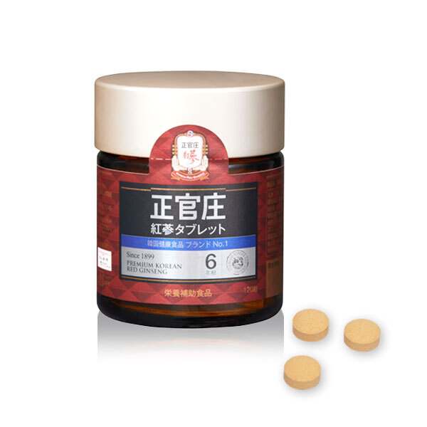 (定期) 紅参タブレット 120粒