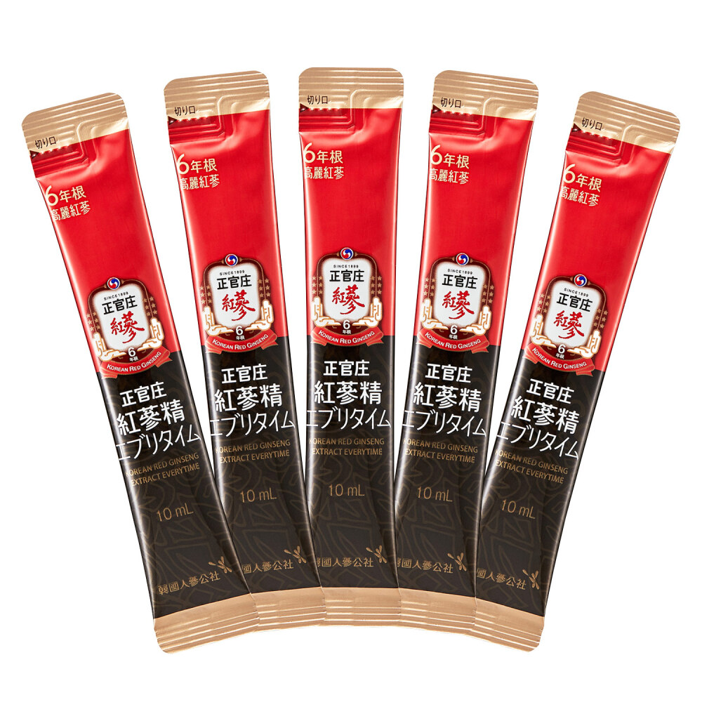 紅参精 エブリタイム 5包
