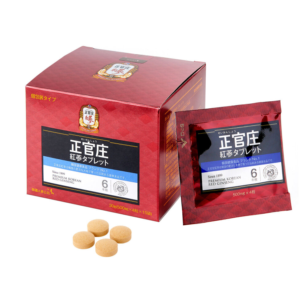 紅参タブレット60粒