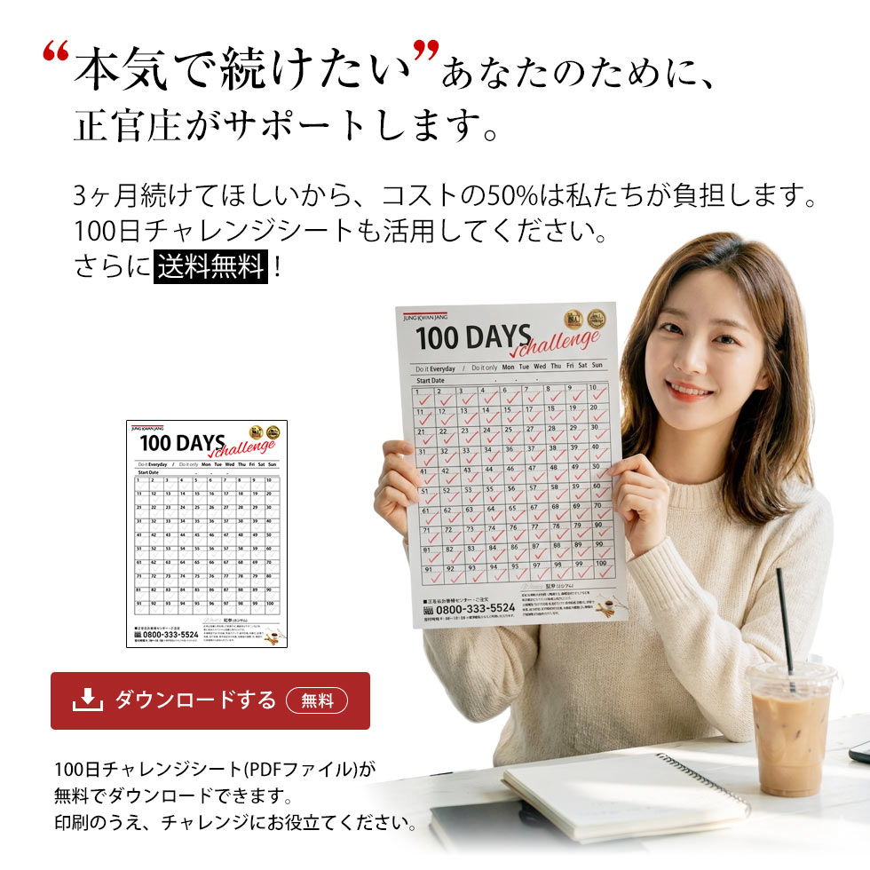 価格ではなく、成分の量で比べてみてください