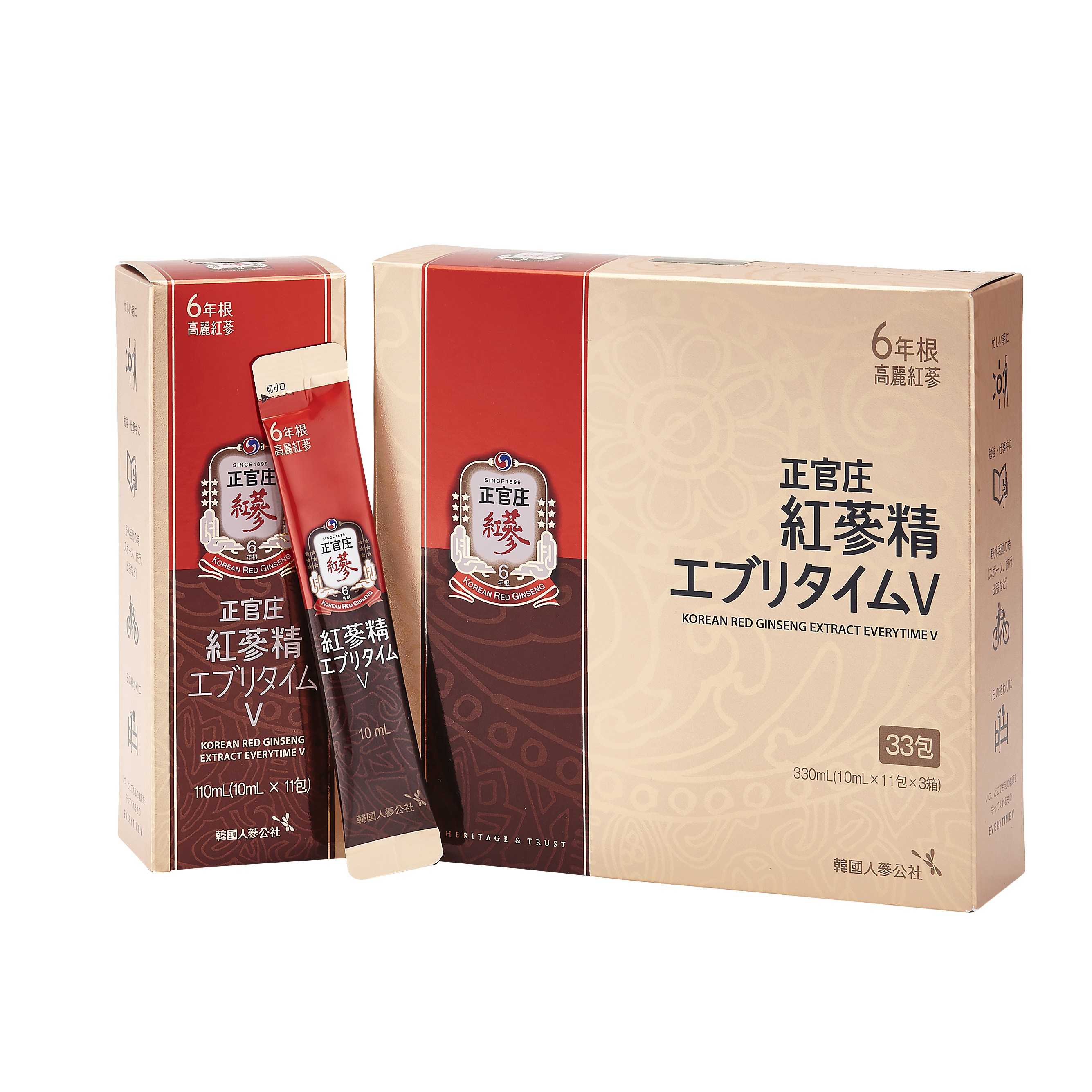 紅参精 エブリタイムV 33包