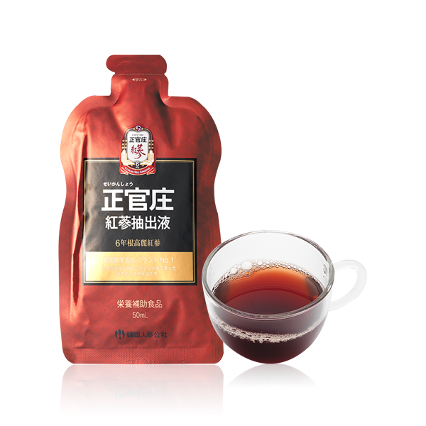 正官庄 紅参抽出液 ｜ 正官庄ネットショップ